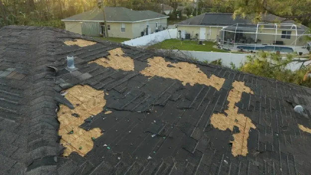 austin roof with hail damage